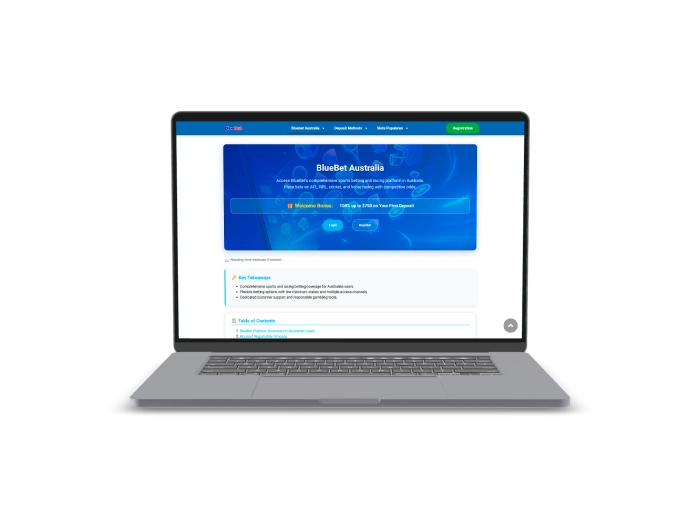 Bluebet Desktop History